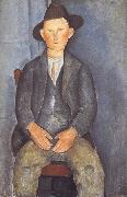 Amedeo Modigliani The Little Peasant (mk39) Sweden oil painting artist